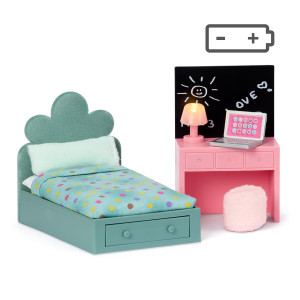 Lundby Tonårsrumset med lampa 2029