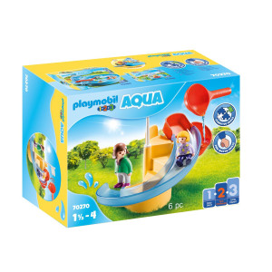 Playmobil® 1.2.3 Vattenrutschkana 70270