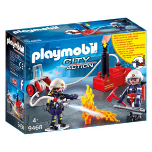 Playmobil® City Action Brandmän med vattenpump 9468