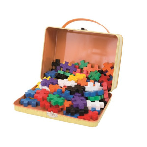 Plus Plus BIG Metal Bag Basic Yellow