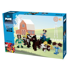 Plus Plus Basic Horse with Carriage 360 pcs