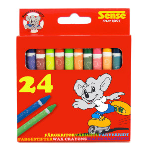 Sense Vaha väriliidut 24-pack