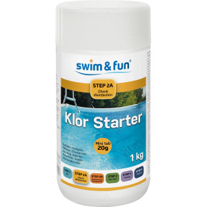 Pool Chlorine Starter Mini tab 20g 1kg