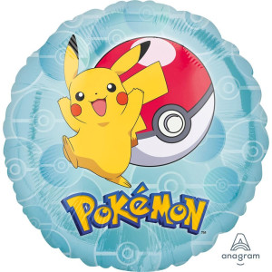 Pokemon Foil balloon Rund