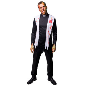 Maskeraddräkt Zombie Präst