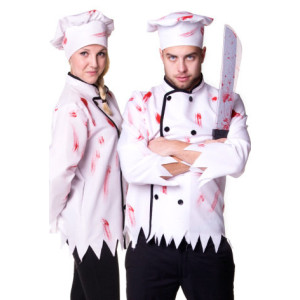 Maskeraddräkt Blodig Kock