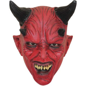 Latexmask Djävul Barn