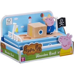 Peppa Pig Wooden Boat