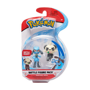 Pokemon Battle Figure pack Pancham and Riolu