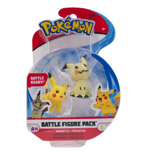 Pokemon Battle Figure pack Mimikyu and Pikachu