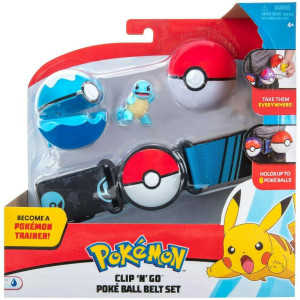 Pokemon Clip 'N Go Belt Set Squirtle