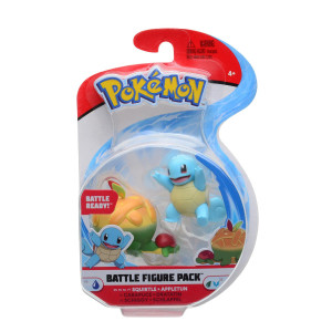 Pokemon Battle Figure Pack Squirtle+Appletun