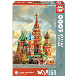 Educa St Basils Cathedral Moskva Puzzle 1000 pcs 17998
