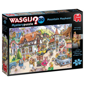 Wasgij Mystery 20 Mountain Mayhem Palapeli 1000 palaa 25002