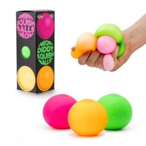 *NY NEON DIDDY SQUISH BALLS - 3PK