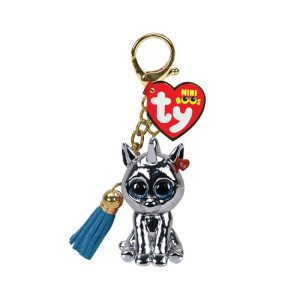 TY Mini Boos Keychain Hopeinen yksisarvinen