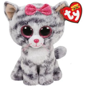 TY Beanie Boos KIKI harmaa kissa reg