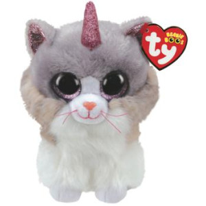 TY Beanie Boos reg ASHER Kissa, jolla on sarvet