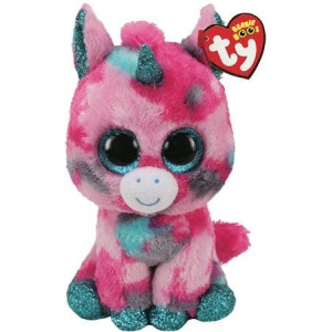 TY Beanie Boos GUMBALL yksisarvisen pinkki/aqua reg