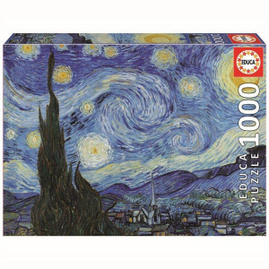 Educa The Starry Night Vincent Van Gogh Puzzle 1000 pieces 19263