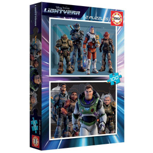 Educa Lightyear Puzzle 2x100 pieces 19316