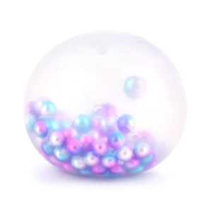 Squeeze ball Sticky with pearls