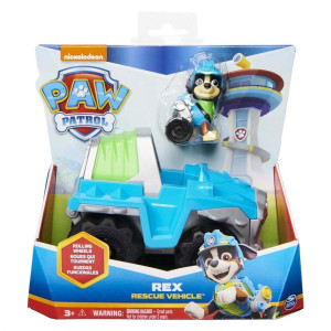 Paw Patrol Ajoneuvot, joilla on luku Rex