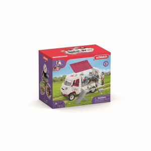 Schleich Horse Club Mobile vet with Hanoverian foal 42439