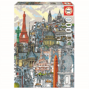 Educa Paris Carlo Stanga Puzzle 1000 pieces 19264