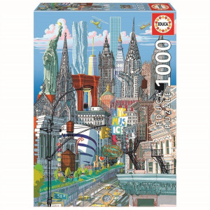 Educa New York Carlo Stanga Puzzle 1000 pieces 19265