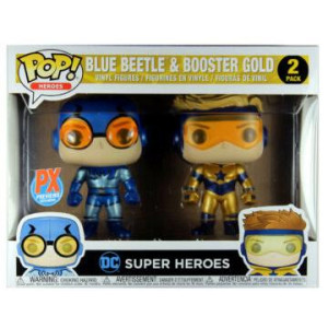 Funko! POP VINYL DC Exclusive Blue Beetle & Booster Gold