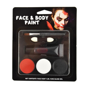 Kasvojen väri ja Blood Halloween