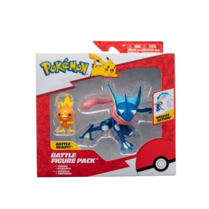 Pokemon Battle Figure Pack Torchic & Greninja