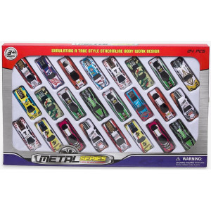Car Metal 7cm 24-pack