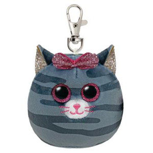 TY Squishy Beanies KIKI Kissa Clip