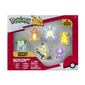 Pokemon Battle Figure Multi-Pack 6 kpl 
