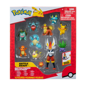 Pokemon Battle Figure Multi-Pack 10 kpl 