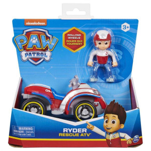 Paw Patrol Ajoneuvot, joilla on luku Ryder