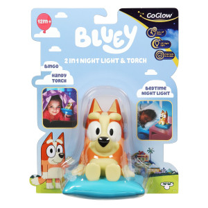 Bluey GoGlow Night Light and Flashlight Bingo