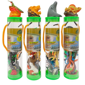 Animal Tube 15pcs Big animals on land