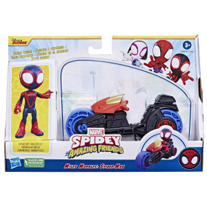 Spidey Amazing Friends Motorcycle Miles Morales