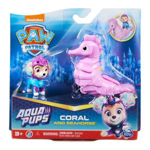 Paw Patrol Aqua Pups Hahmo ja merenelävät Coral
