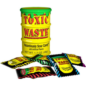Toxic Waste Hazardously Sour Candy