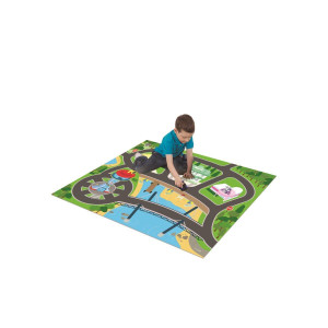 MegaMat Paw Patrol Car Mat 120x89cm