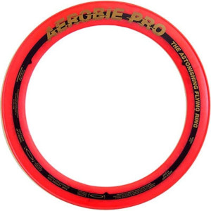 Aerobie Pro Ring Flying Ring Red