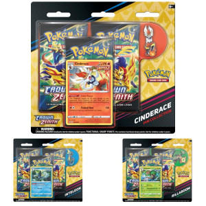 Pokemon Crown Zenith Pin Collection Cinderace