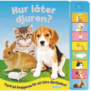 Hur Låter Djuren? Bok med ljud