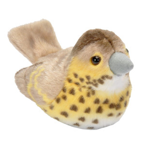 Wild Republic Bird with Sound European Song Thrush