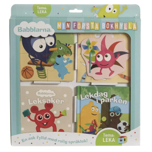 Babblarna Min första bokhylla Leka