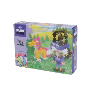 Plus Plus Mini Pastel Horse with Carriage 170 pcs